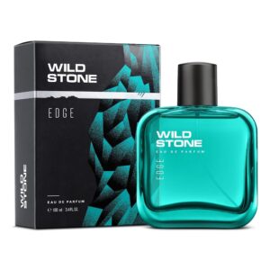 Wild Stone Edge Eau De Parfum for Men, 100ml | Long Lasting Perfume for Man | Woody and Marine Fragrance for Men | Premium Perfume | EDP Perfume for Men | Suitable for Every Occasion